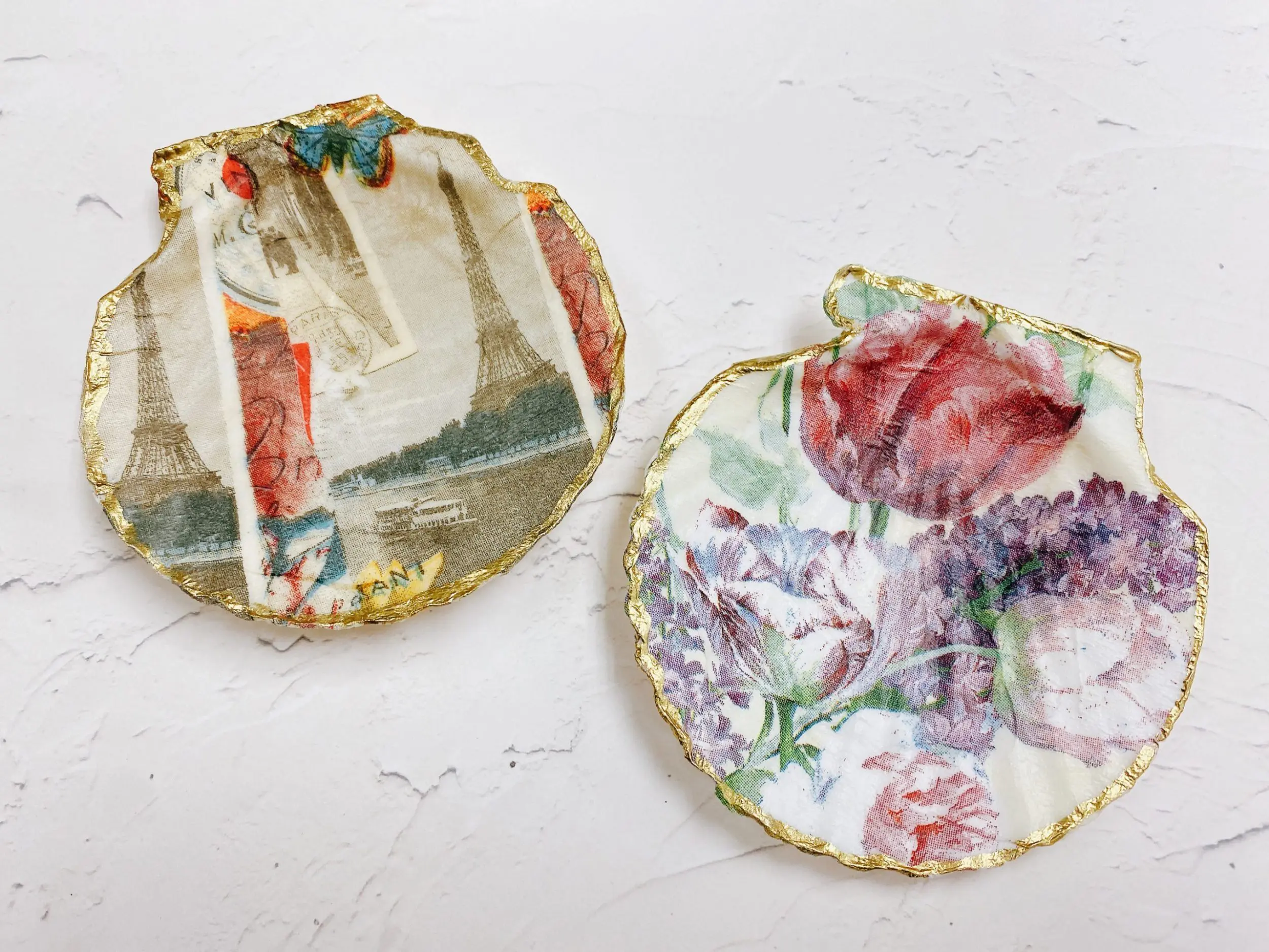 decoupage-shell